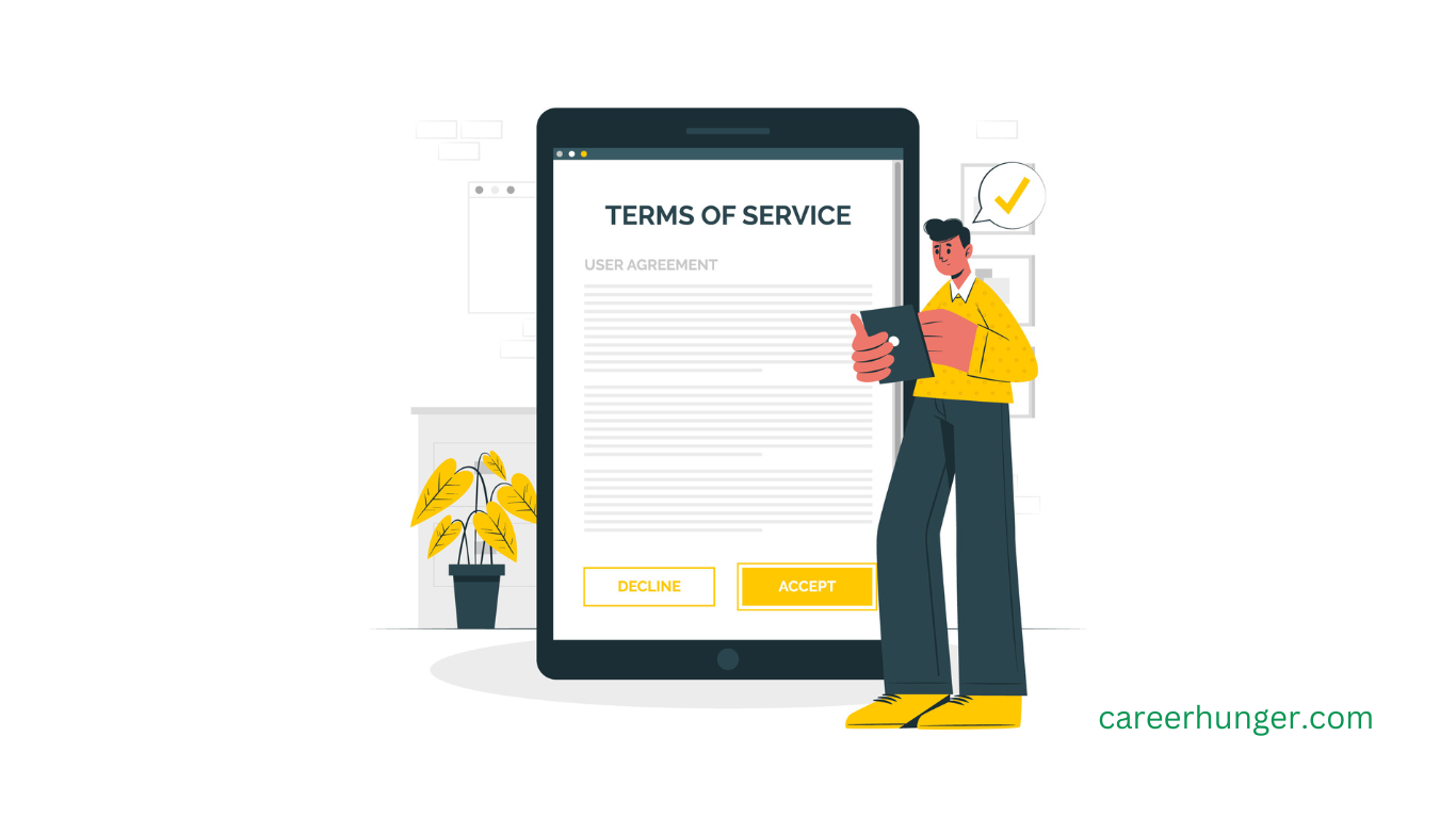 terms of service careerhunger