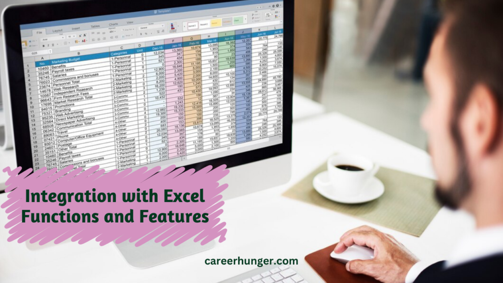 6. Integration with Excel Functions and Features​