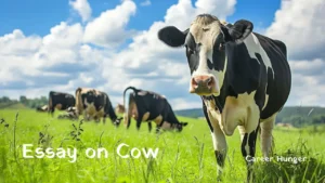 English Cow Essay in