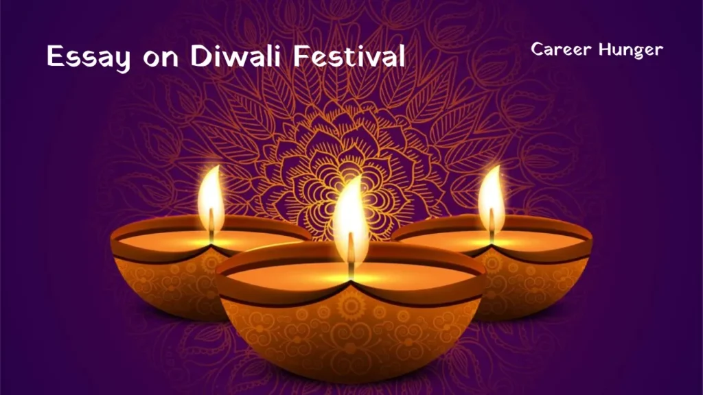 Essay on Diwali festival