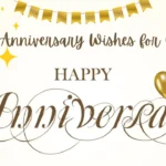 Happy Anniversary Wishes for Couples