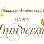 Happy Marriage Anniversary Wishes